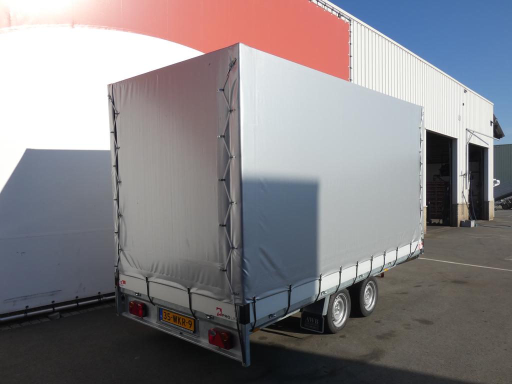 Proline Huifaanhangwagen tandemas 401x185x210cm 2850kg